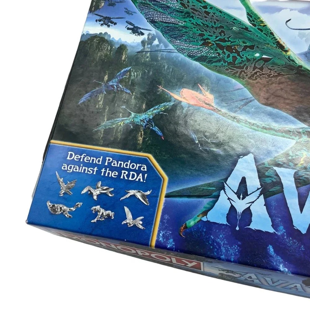 Monopoly Avatar‎ Hasbro Gaming Defend Pandora Against The RDA! Family Board Game